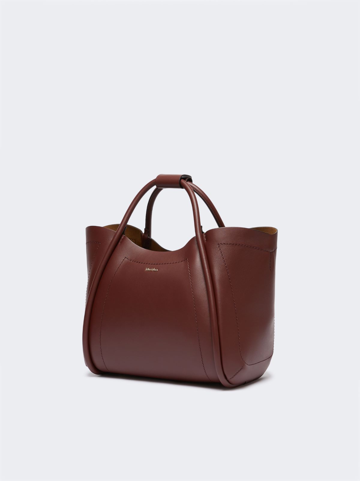 Small leather Marine bag - BORDEAUX - Max Mara - 11