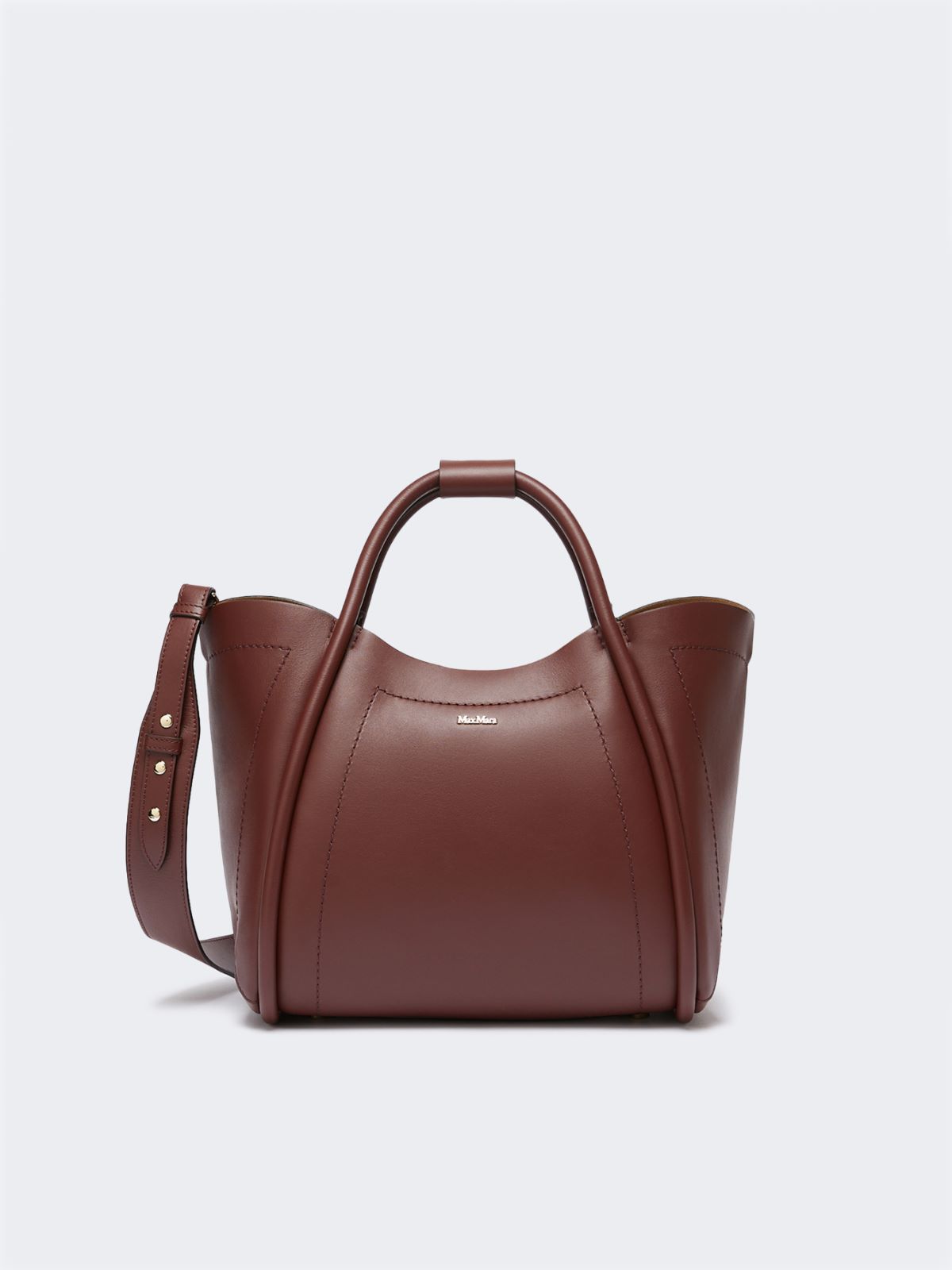 Small leather Marine bag - BORDEAUX - Max Mara