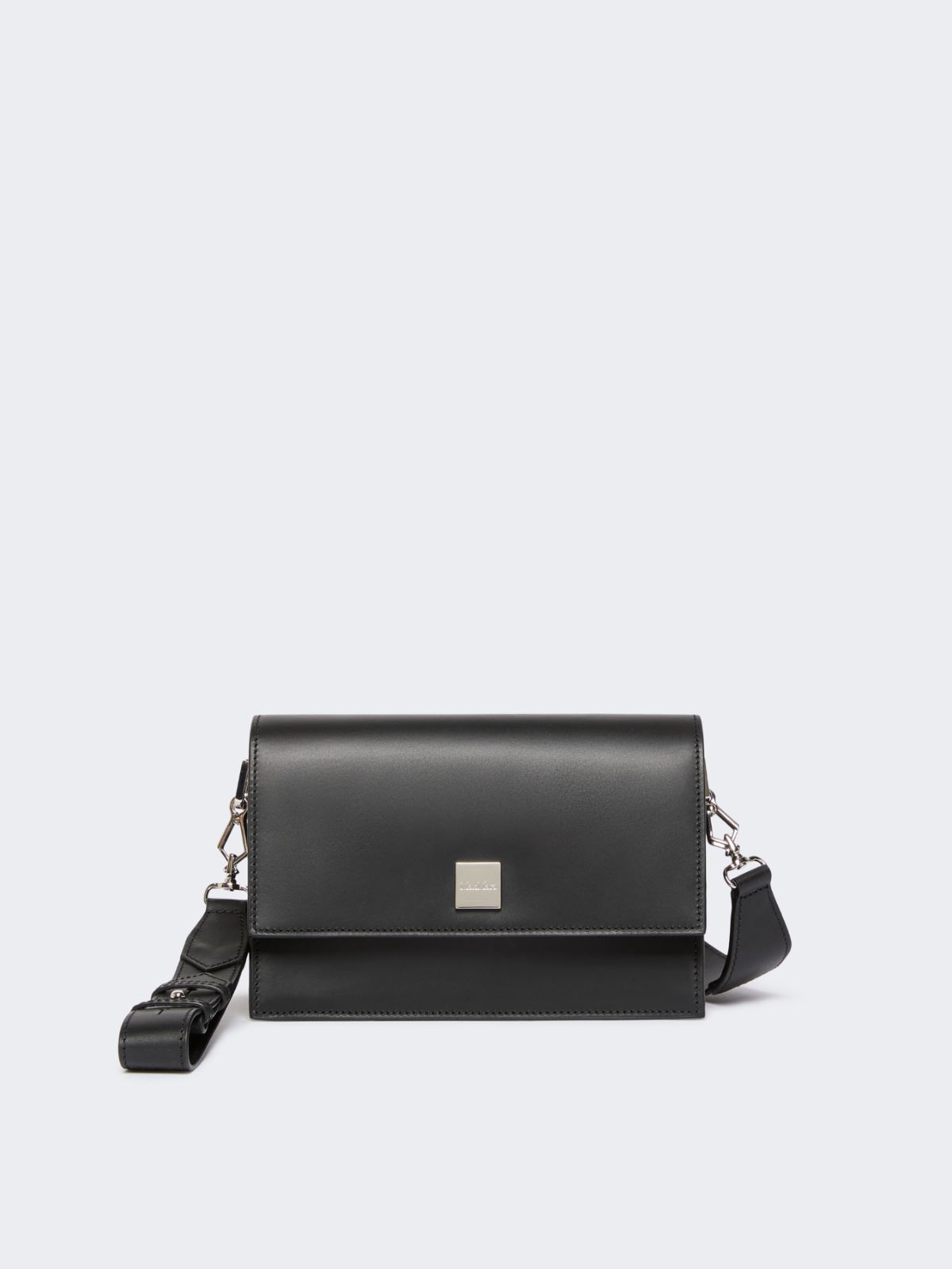 Small crossbody bag in leather - BLACK - Max Mara - 8