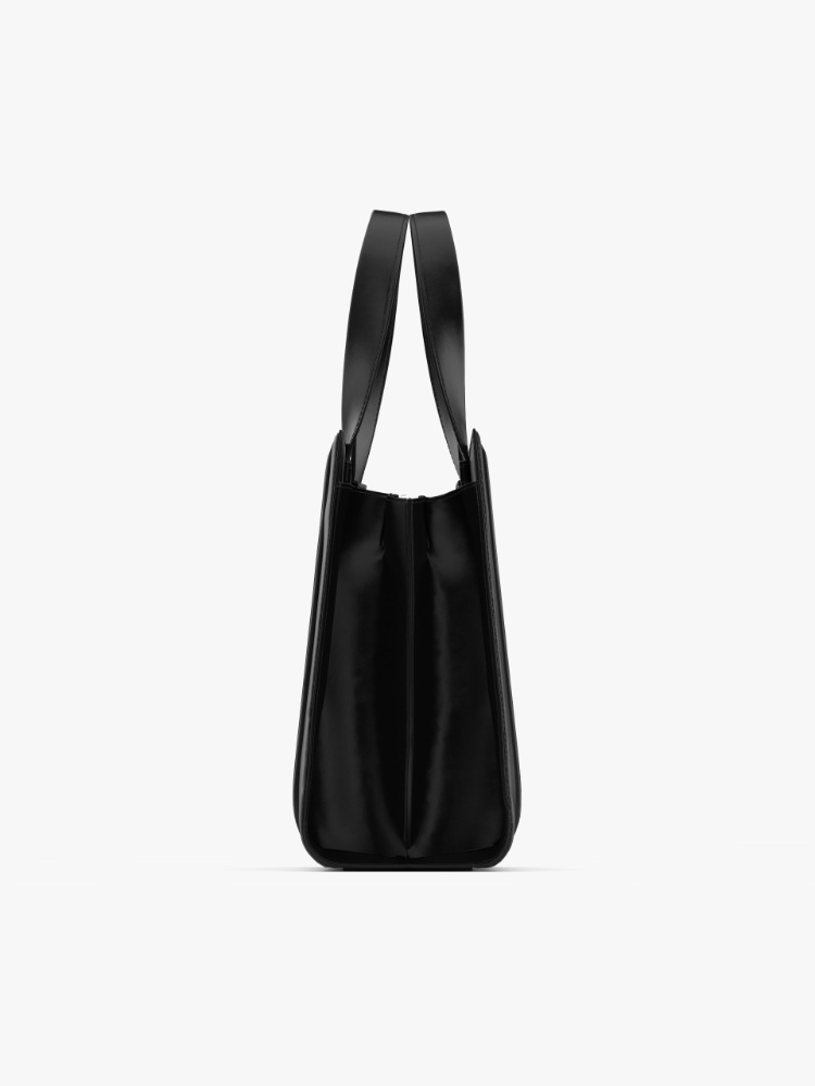ホイットニー] カーフレザー ミディアム バッグ 6, black