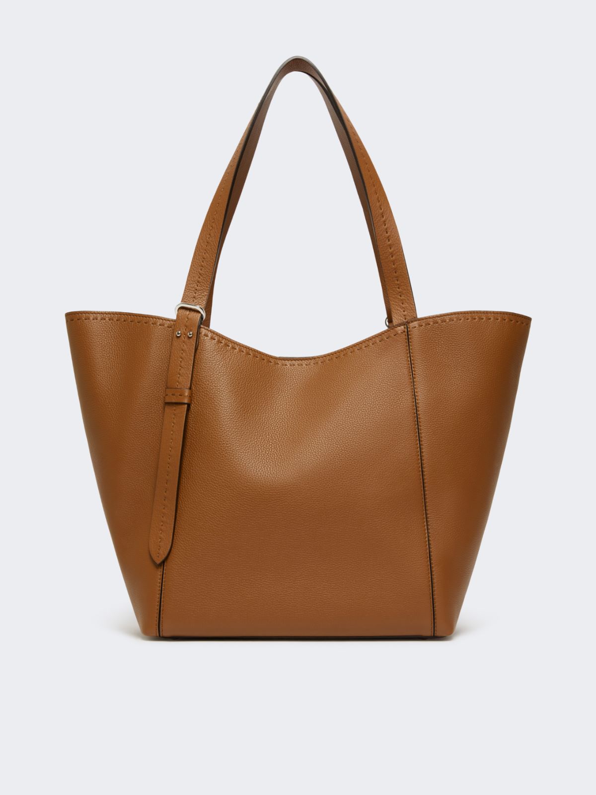 Leather Archetipo handbag - AMBER BROWN - Max Mara - 3
