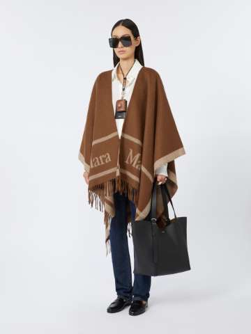 大人気【MAXMARA】Tote MM Bag in pelle ブラック ブラウン Bags Brown and Camel Woman | Max Mara