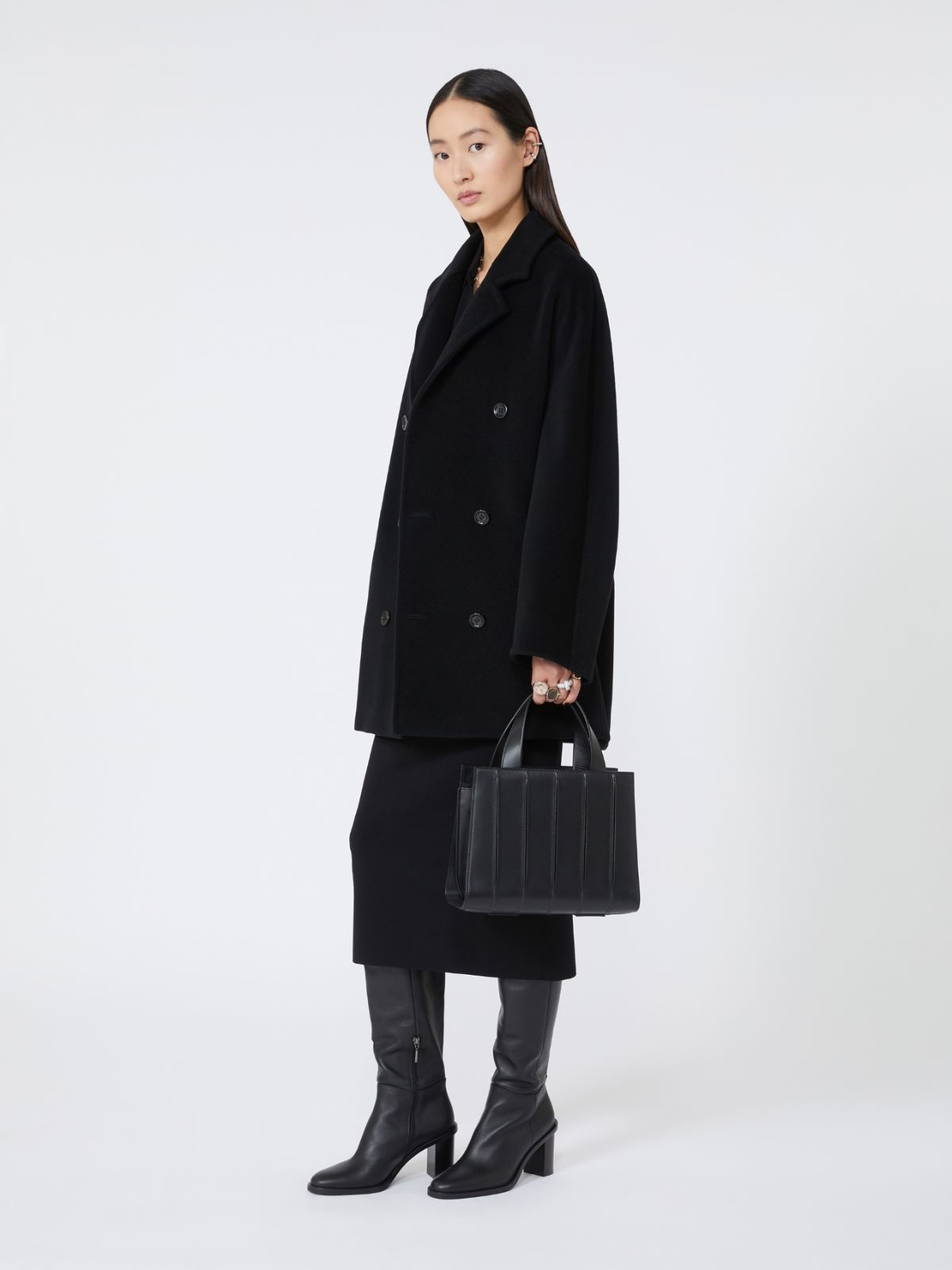 Max Mara Whitney Bag 5 - Medium - NERO - Max Mara