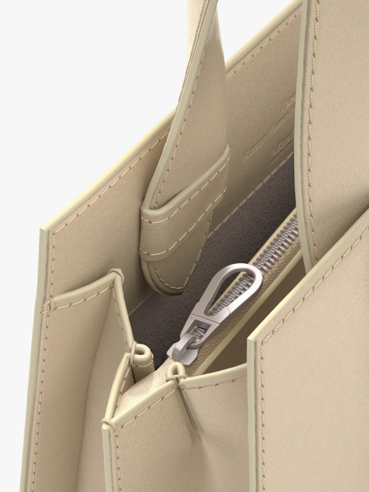 MAX MARA Whitney Bag 3 マイクロ トートバッグ 【関税なし】 Max Mara Whitney Bag 3 - Micro, beige | 