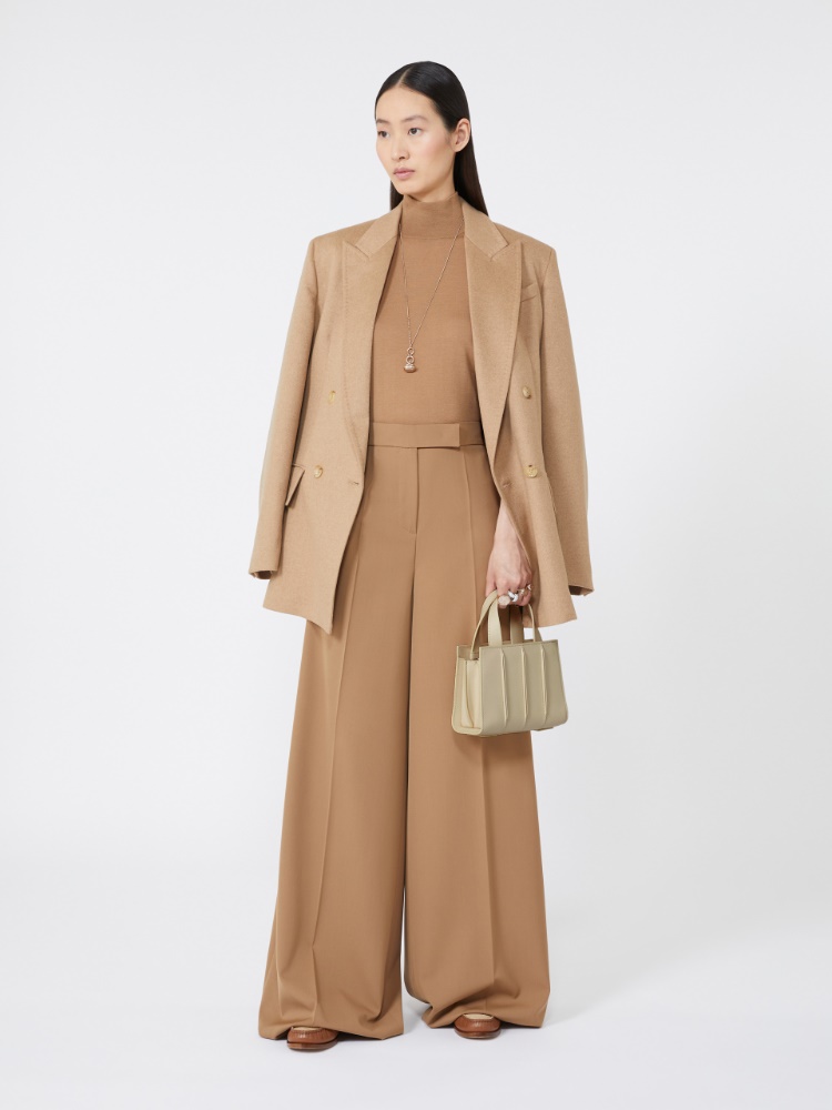 Max Mara ホイットニーバッグ3 - マイクロ ホイットニー] カーフレザー マイクロ バッグ 3, beige