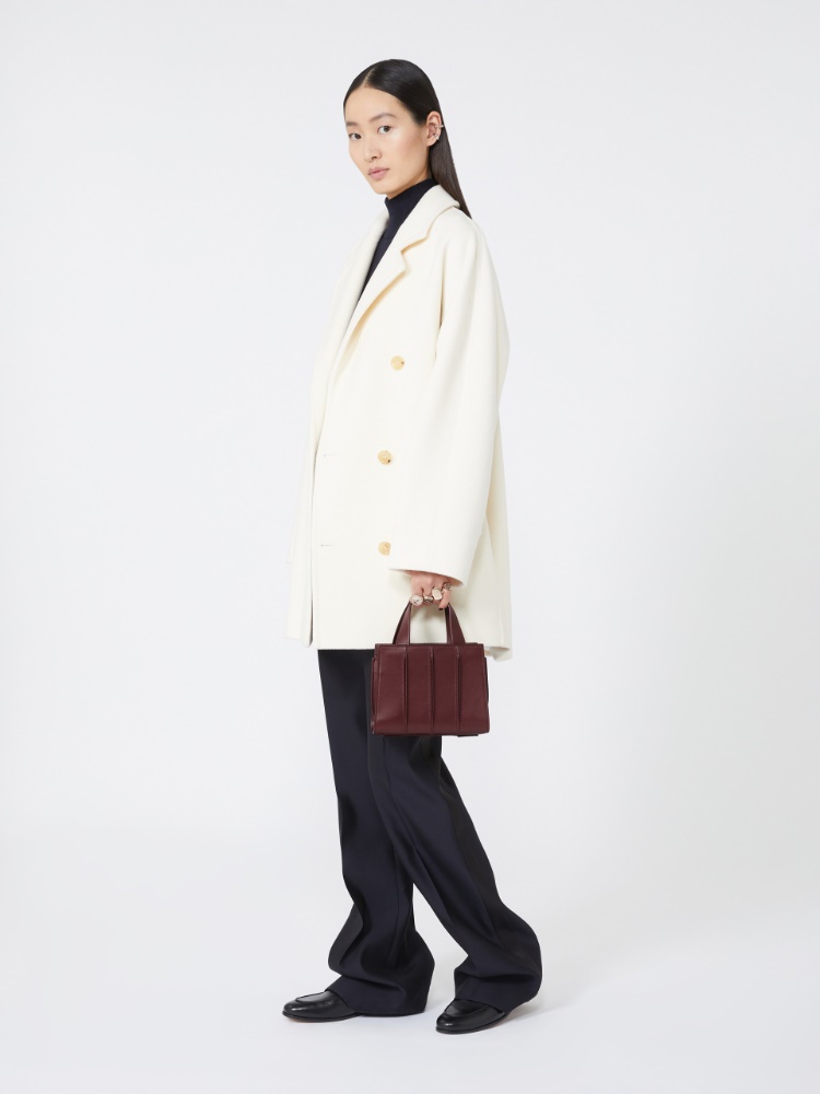 MAX MARA Whitney Bag 3 レザー マイクロ トートバッグ Max Mara Whitney Bag 3 - Micro, camel | 