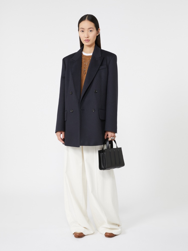 Max Mara ホイットニーバッグ3 - マイクロ ホイットニー] カーフレザー マイクロ バッグ 3, black