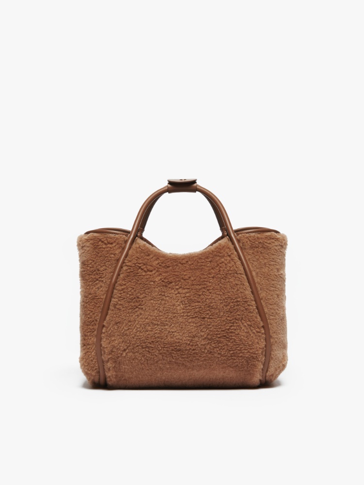 Small Teddy fabric Marine bag, camel | 