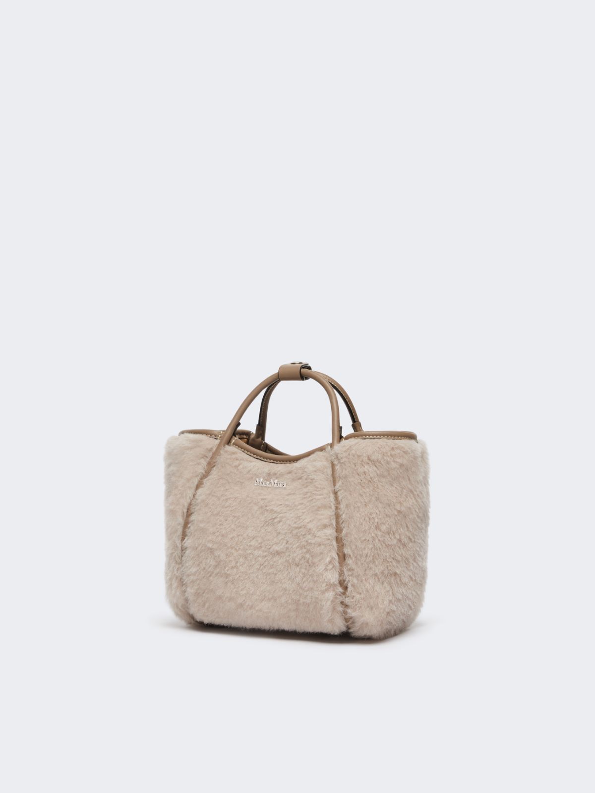 [Tマリン] テディベア エクストラ スモール バッグ - BEIGE - Max Mara - 6