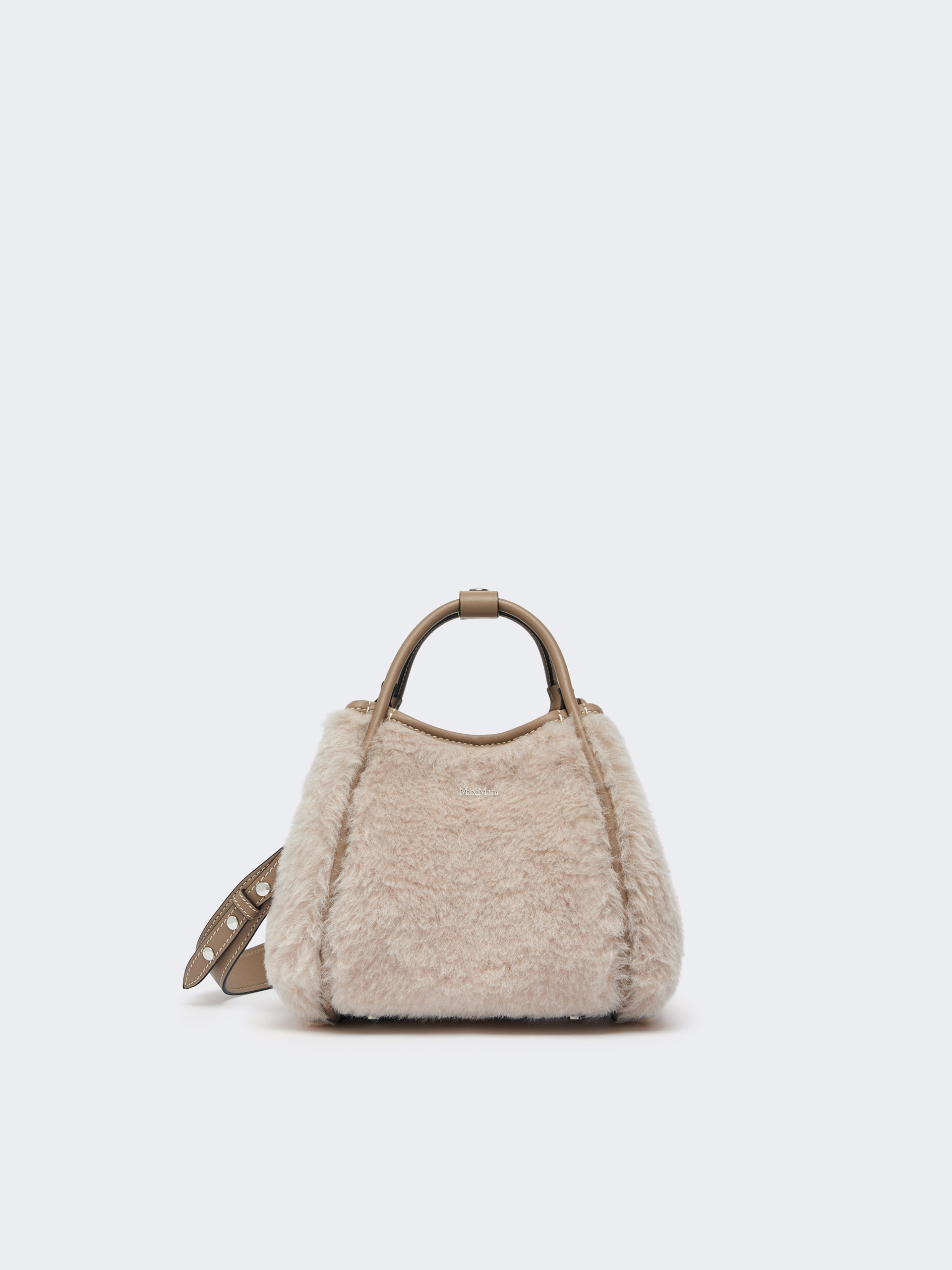 [Tマリン] テディベア エクストラ スモール バッグ - BEIGE - Max Mara - 3