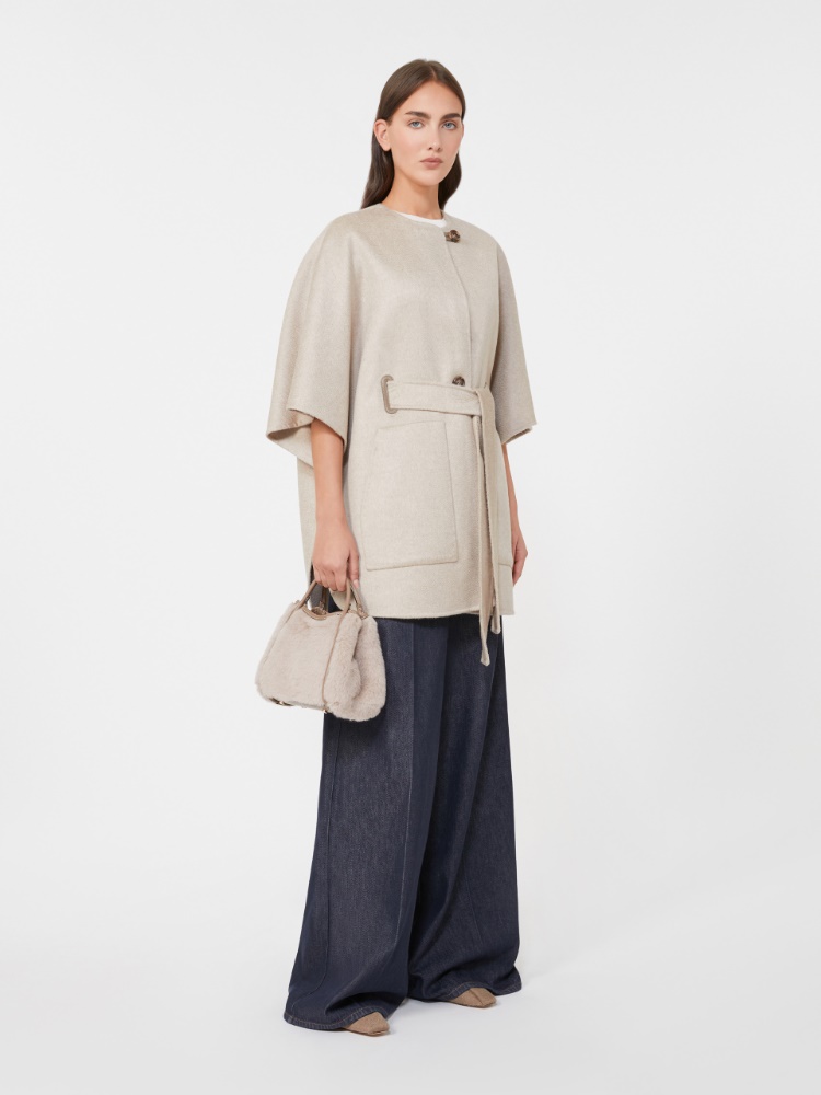 [Tマリン] テディベア エクストラ スモール バッグ - BEIGE - Max Mara