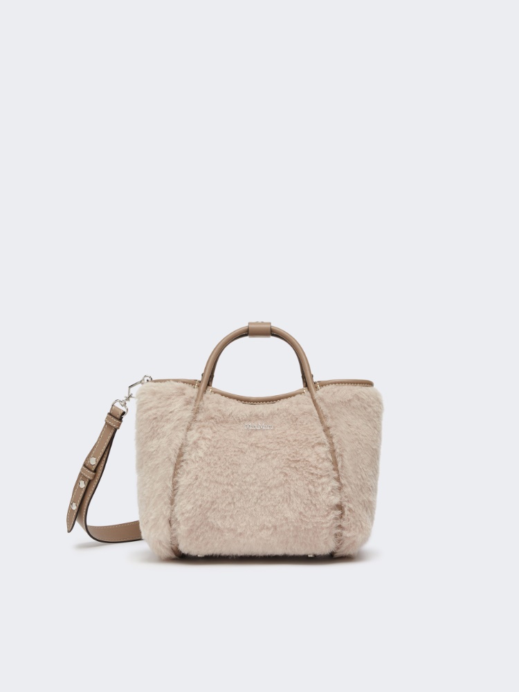 [Tマリン] テディベア エクストラ スモール バッグ - BEIGE - Max Mara