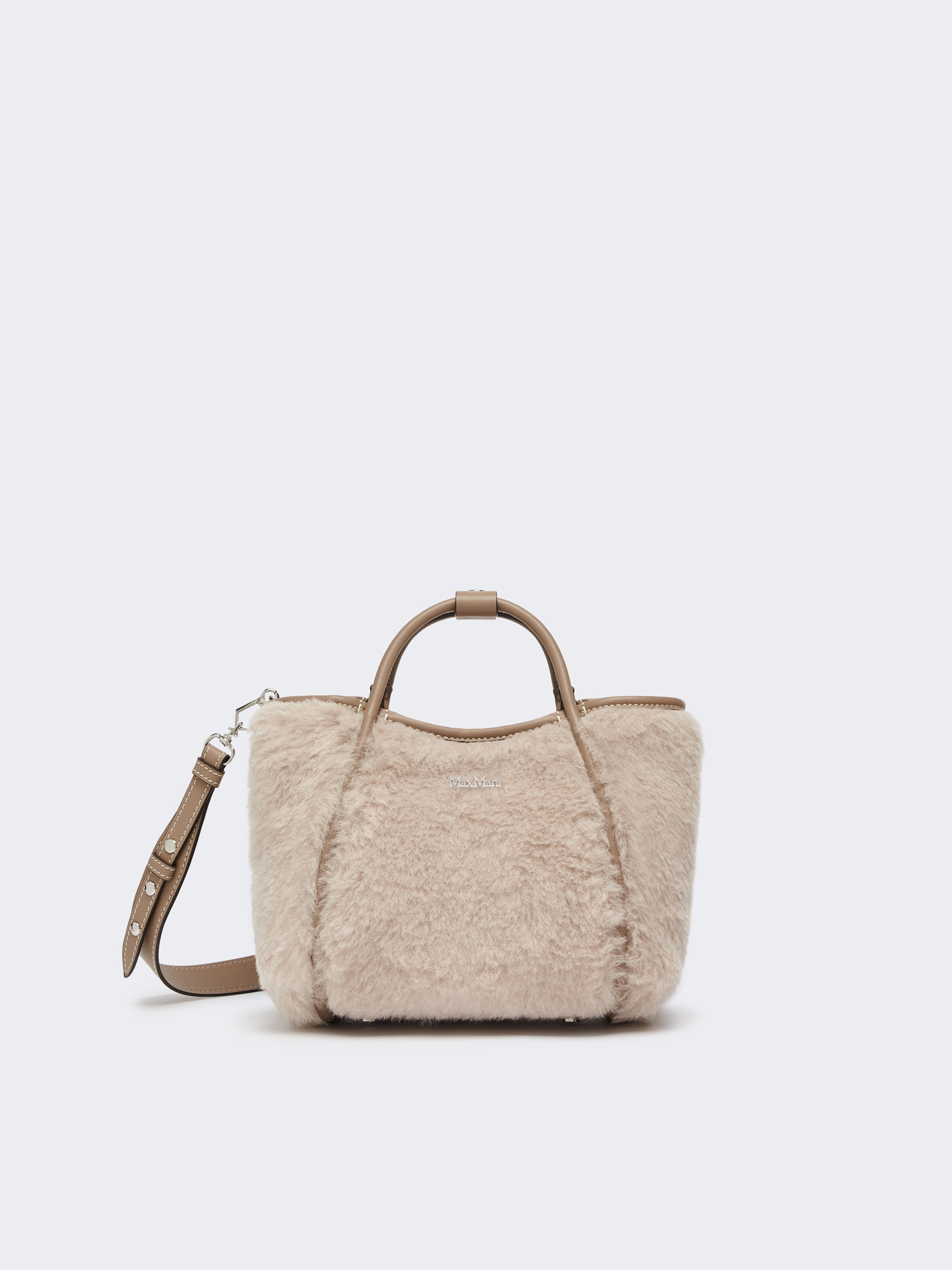 [Tマリン] テディベア エクストラ スモール バッグ - BEIGE - Max Mara