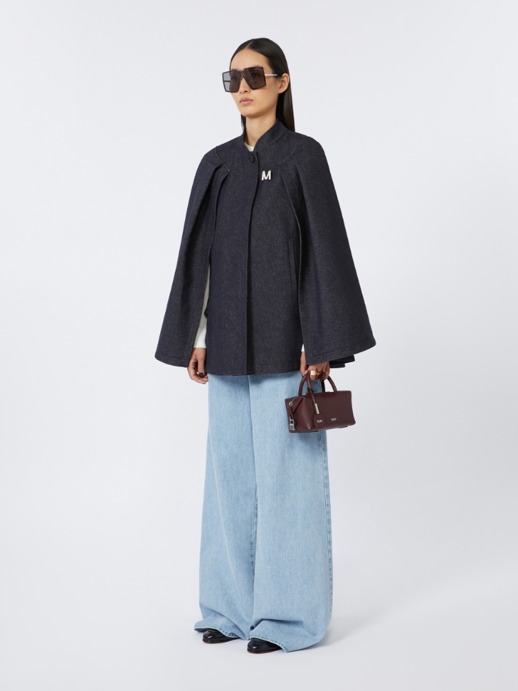 Sac Boston petit format en cuir naturel - BORDEAUX - Max Mara - 2