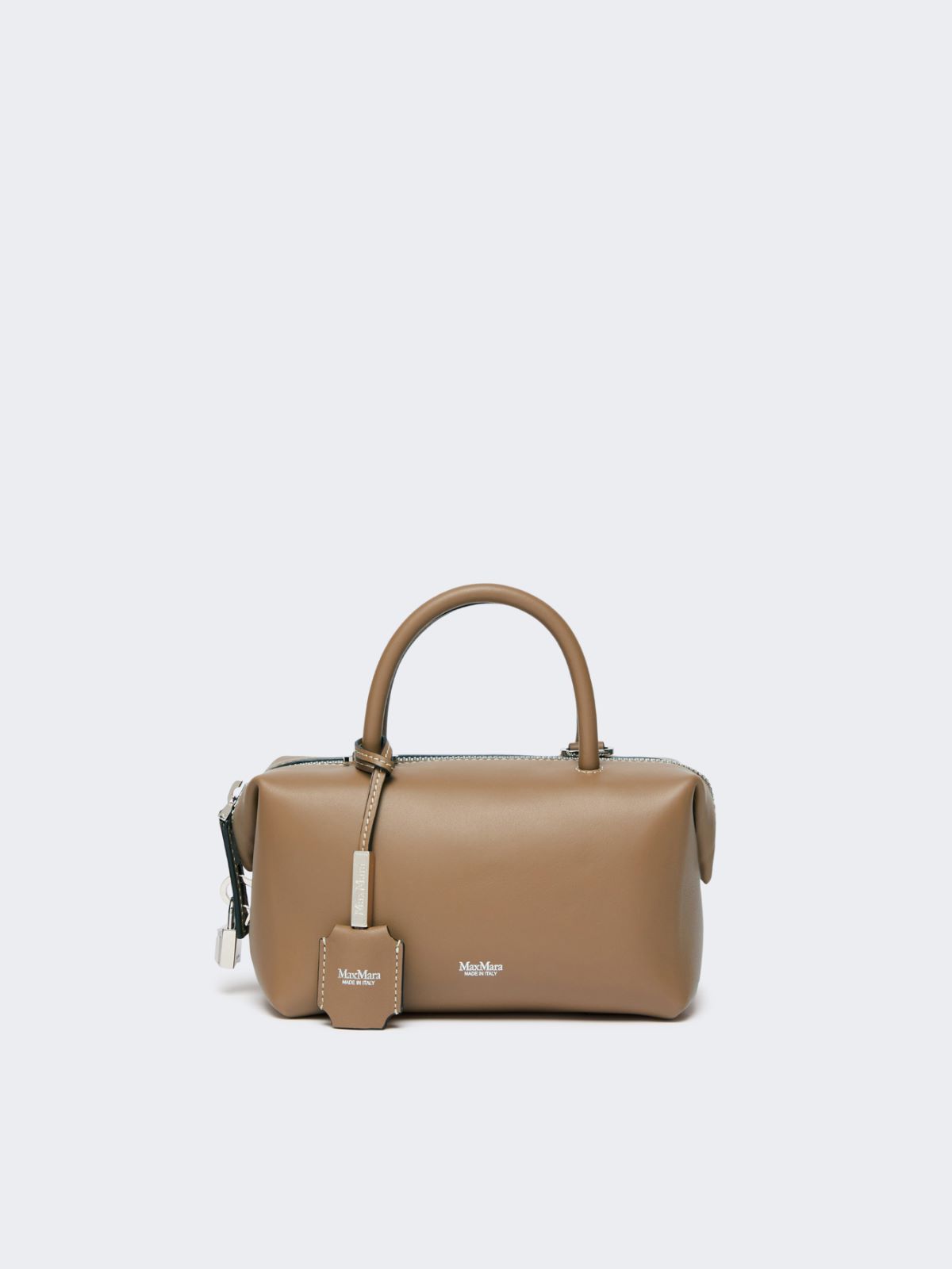Bauletto piccolo in pelle naturale - FANGO - Max Mara - 11