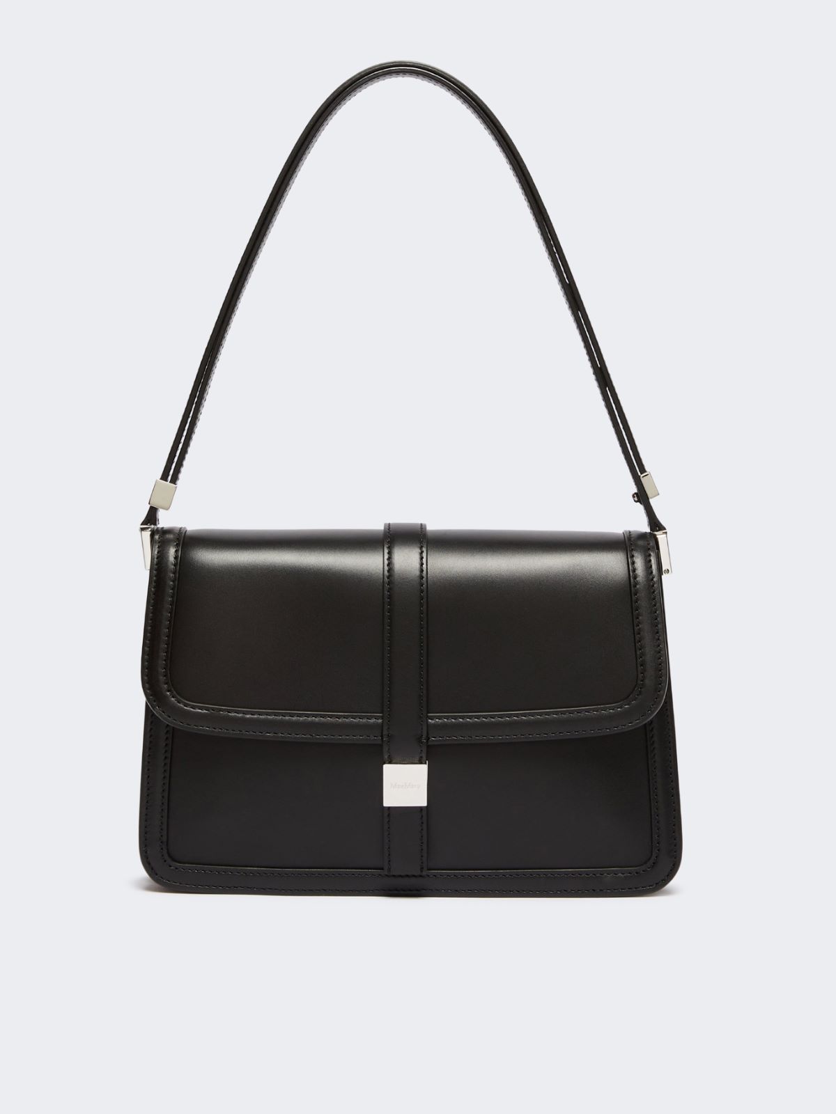 Natural leather handbag - BLACK - Max Mara - 12