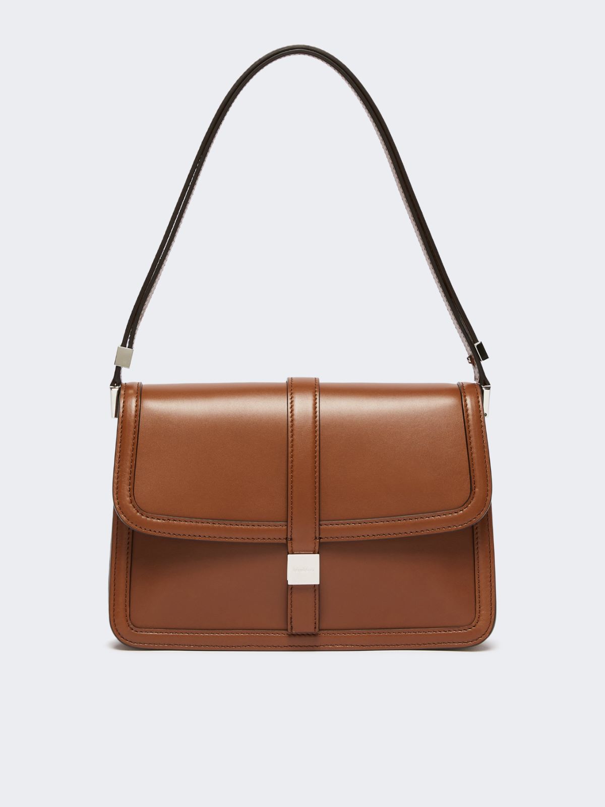 Natural leather handbag - TOBACCO - Max Mara - 9