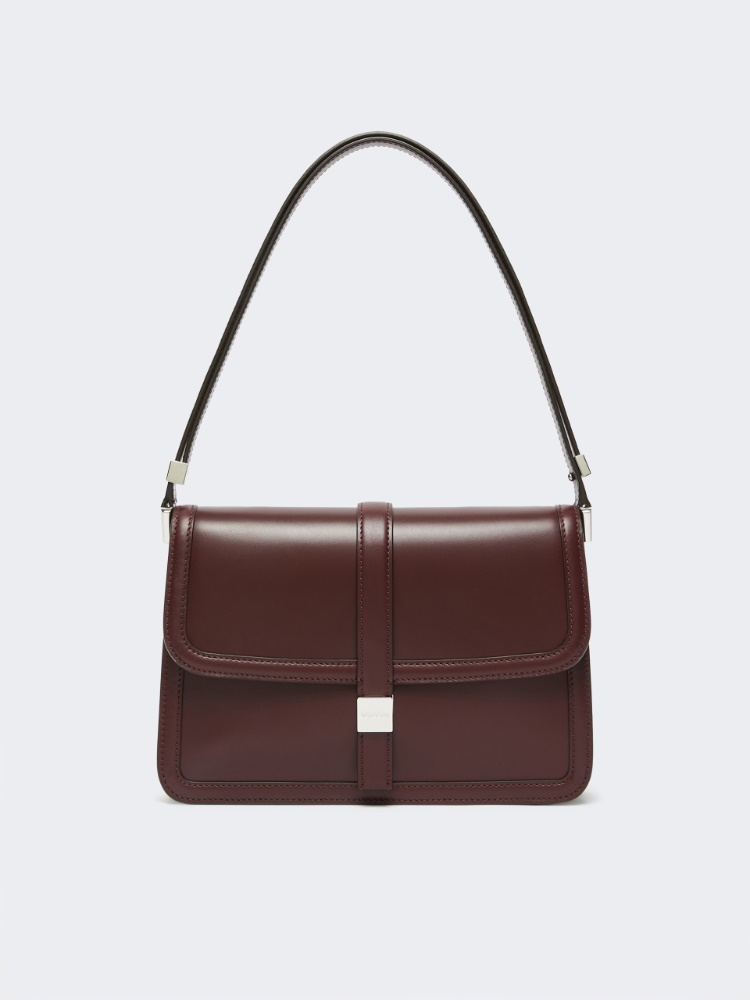 Natural leather handbag - BORDEAUX - Max Mara