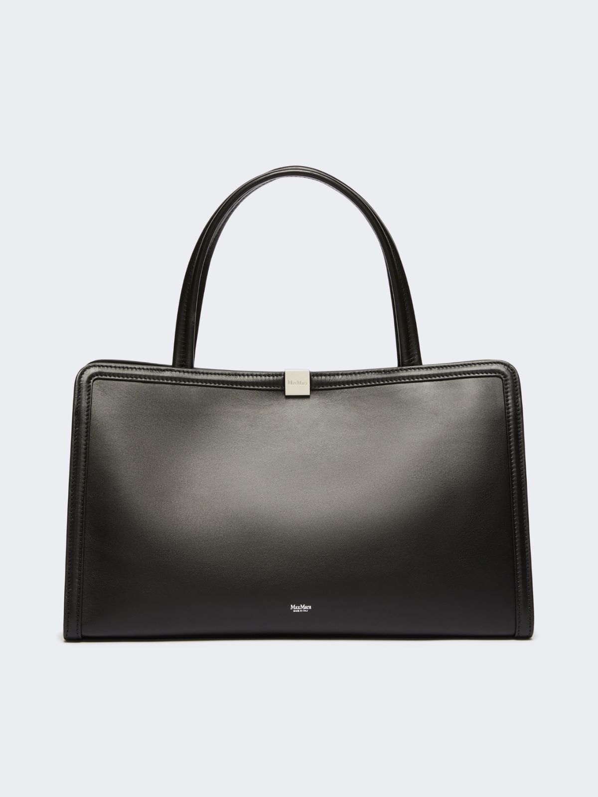 Leather tote bag - BLACK - Max Mara - 9
