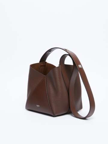 24PF new/Max Mara MMBucketスモールバケットバッグ Bag Brown Max Mara MMBucket Small leather bucket bag Max Mara