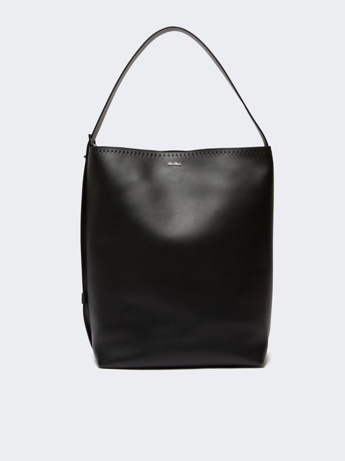 - Archetipo medium leather bag - BLACK - Max Mara - 9