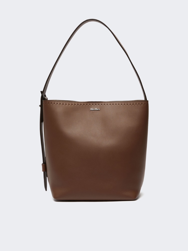 Archetipo small leather bag - BROWN - Max Mara