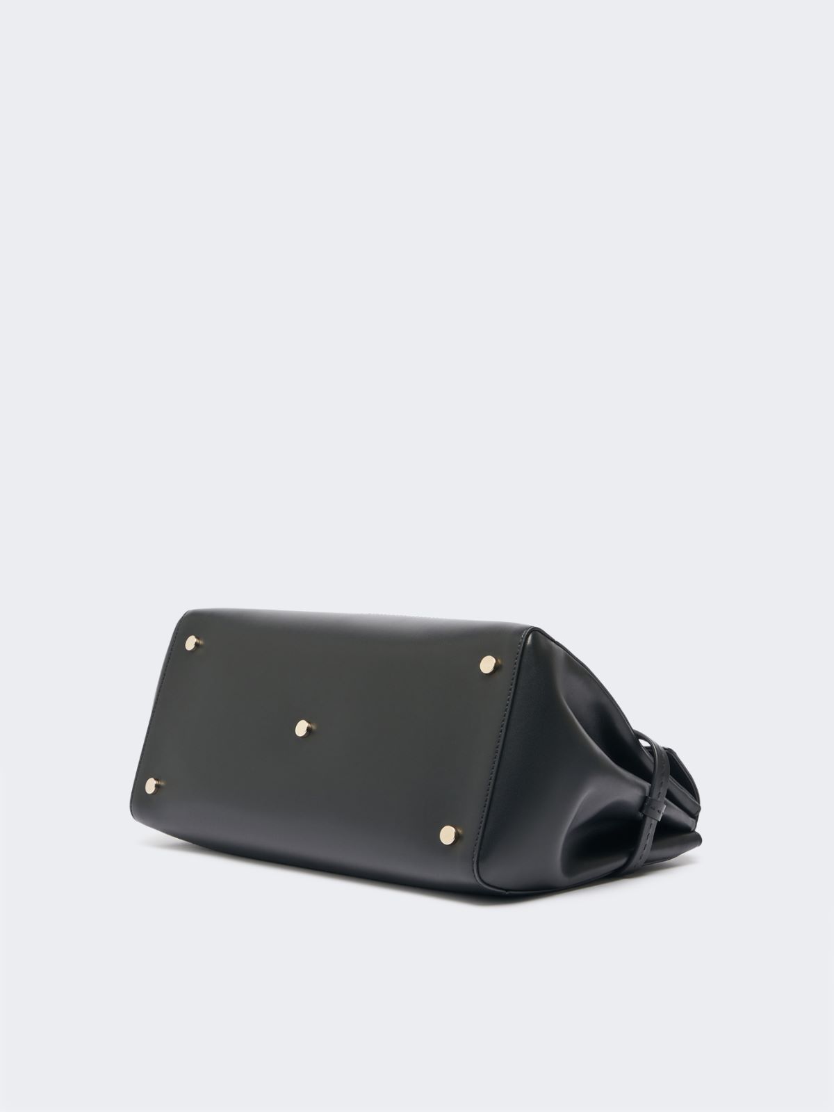 Natural leather handbag - BLACK - Max Mara - 5