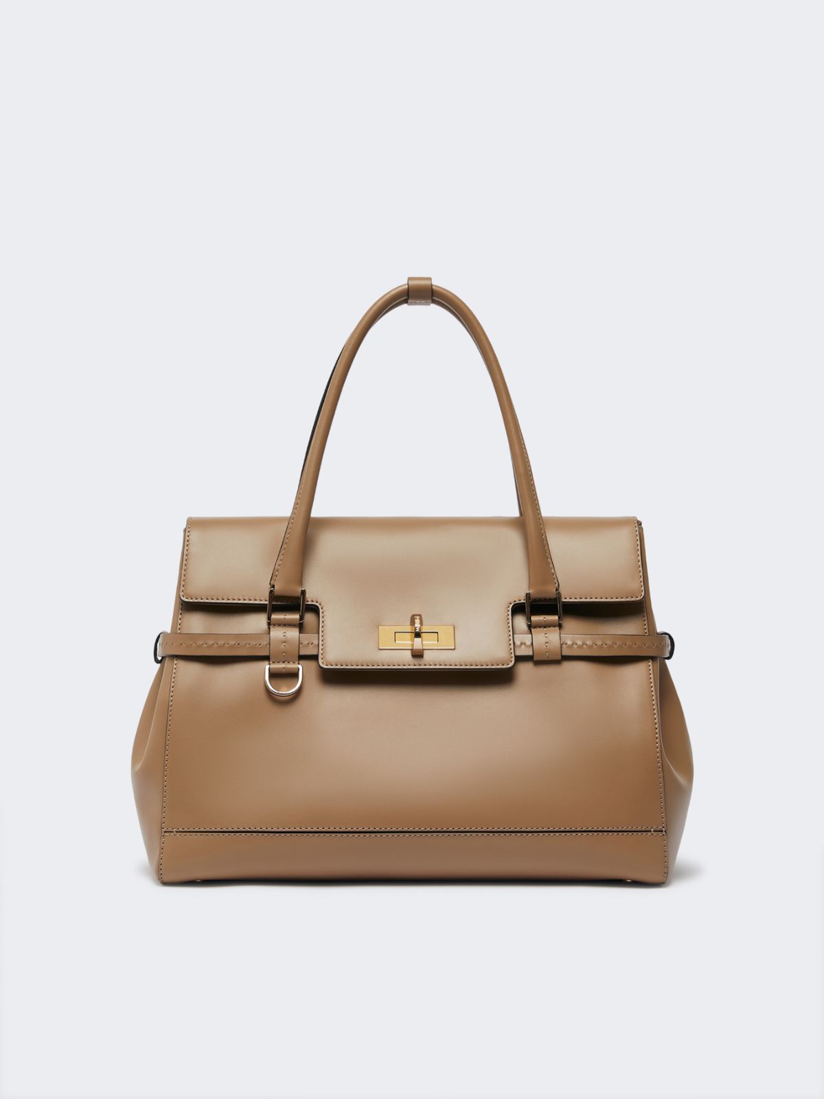 Natural leather handbag - MUD - Max Mara - 12