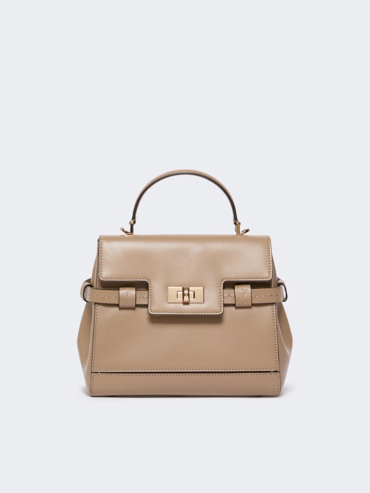 Smooth leather handbag - MUD - Max Mara