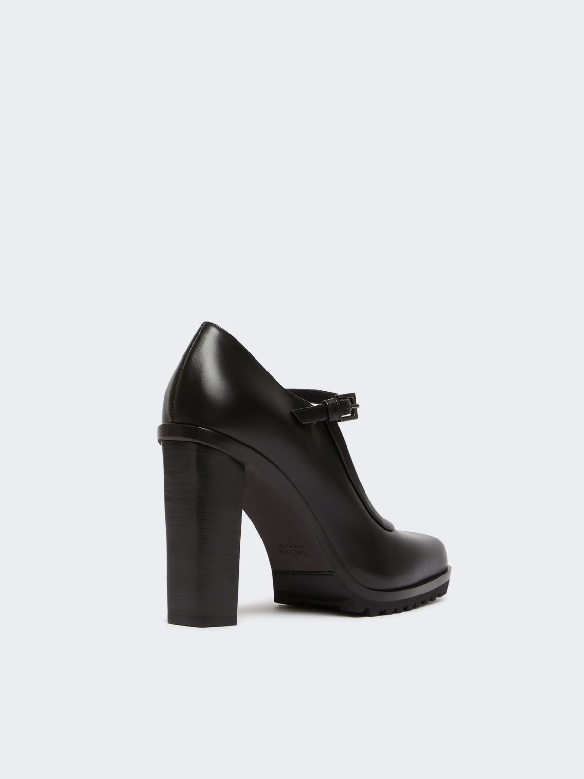 Mary Janes in leather - BLACK - Max Mara - 3