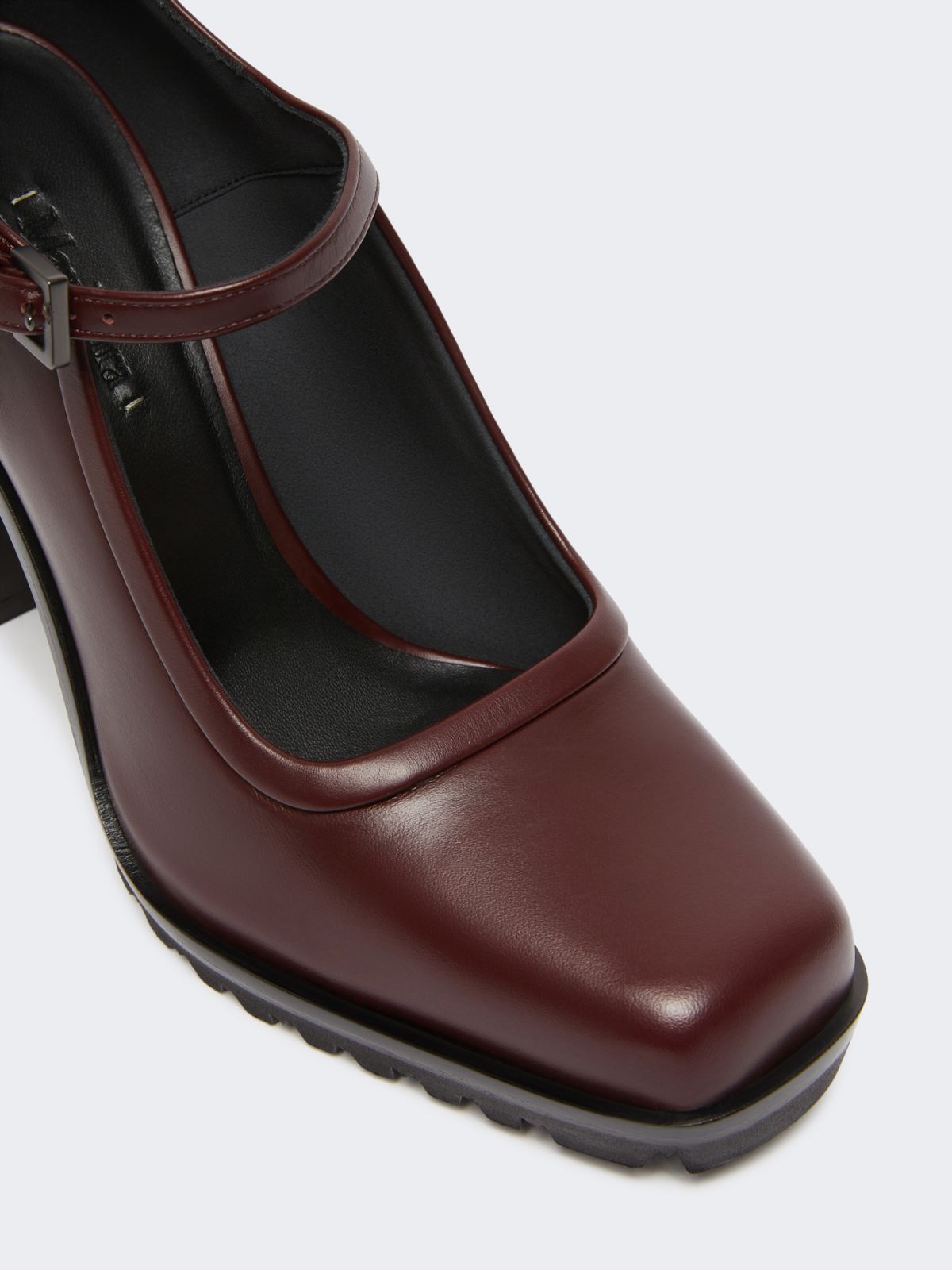 Merceditas de piel - GRANATE - Max Mara - 4