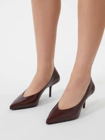 直営♪Max Mara Accessori サテンパンプス PUMPCRYSTAL80 Pump shoes | Max Mara