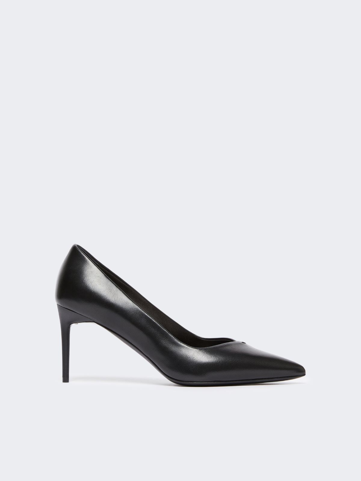 Nappa leather court shoes - BLACK - Max Mara - 12