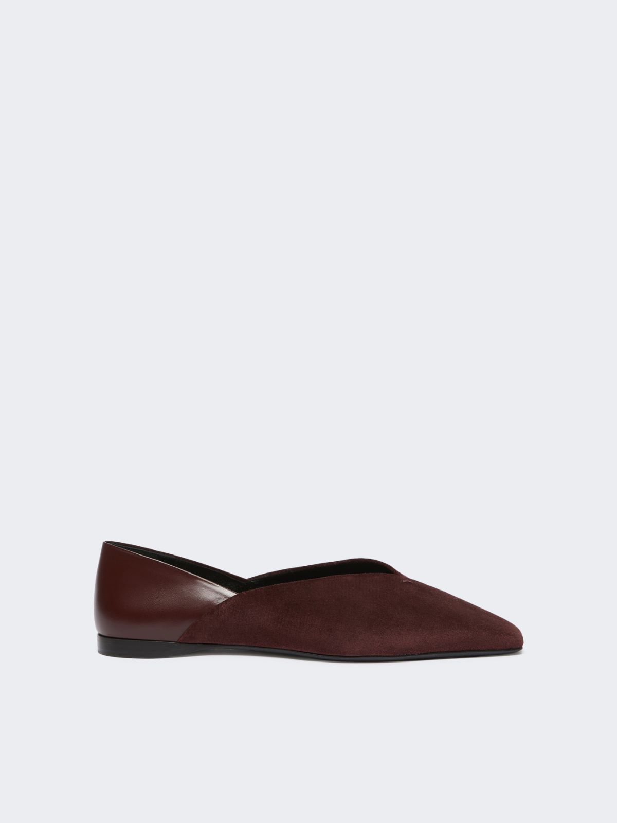 Suede and leather mules - BORDEAUX - Max Mara - 8