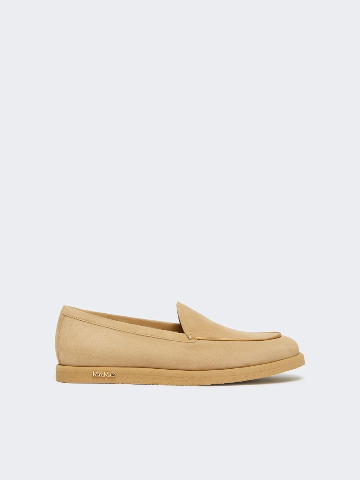 Lightweight suede loafers - CAMEL - Max Mara - 11