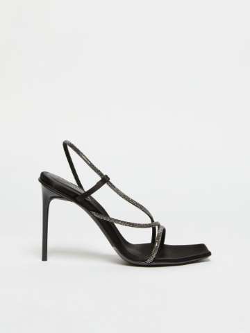 VIP【送料関税込】MAX MARA black buckle-fastening sandal Sandals black | Max Mara