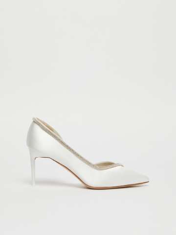 直営♪Max Mara Accessori サテンパンプス PUMPCRYSTAL80 Pump shoes | Max Mara
