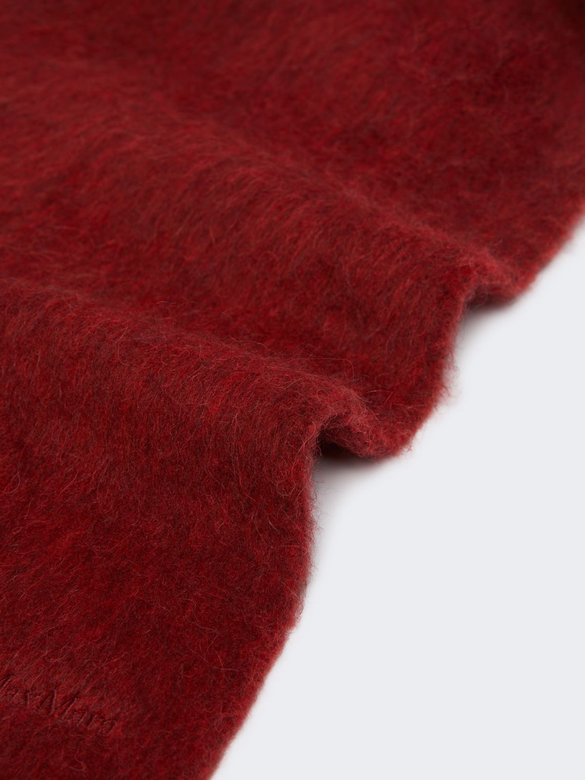 Alpaca-blend scarf - BORDEAUX - Max Mara - 3