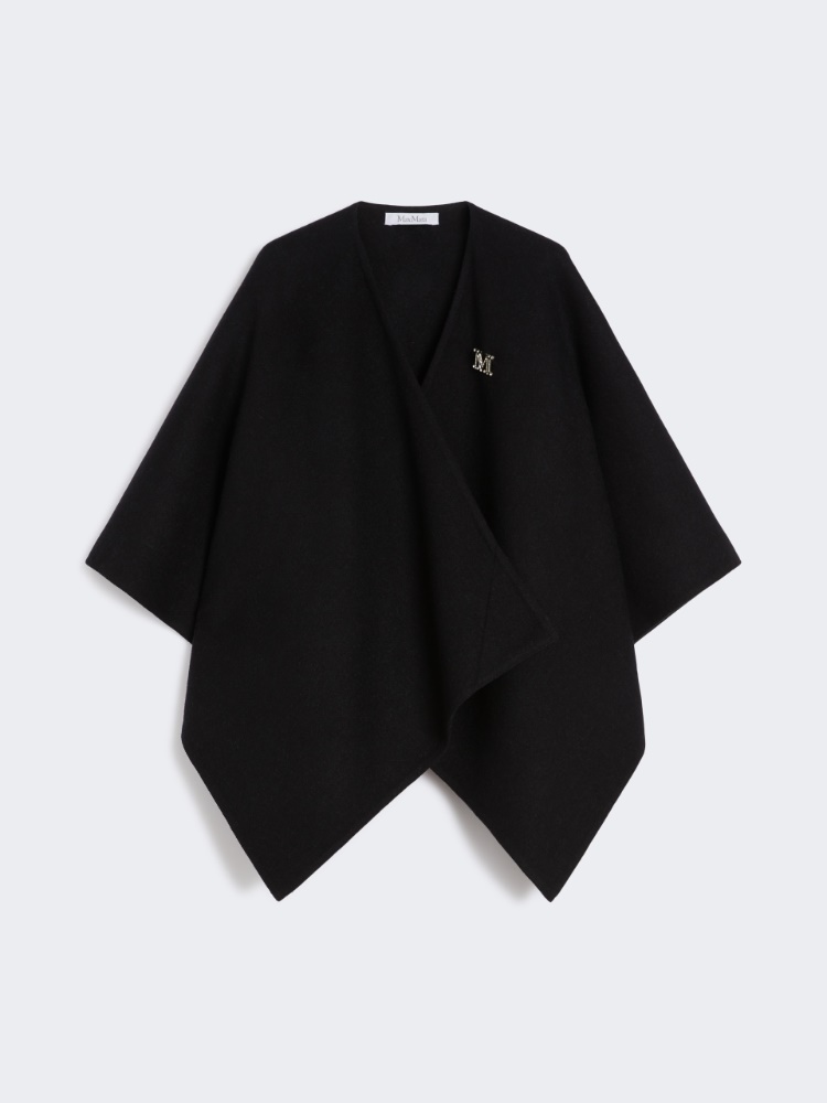 세르라 알파카 케이프 - BLACK - Max Mara