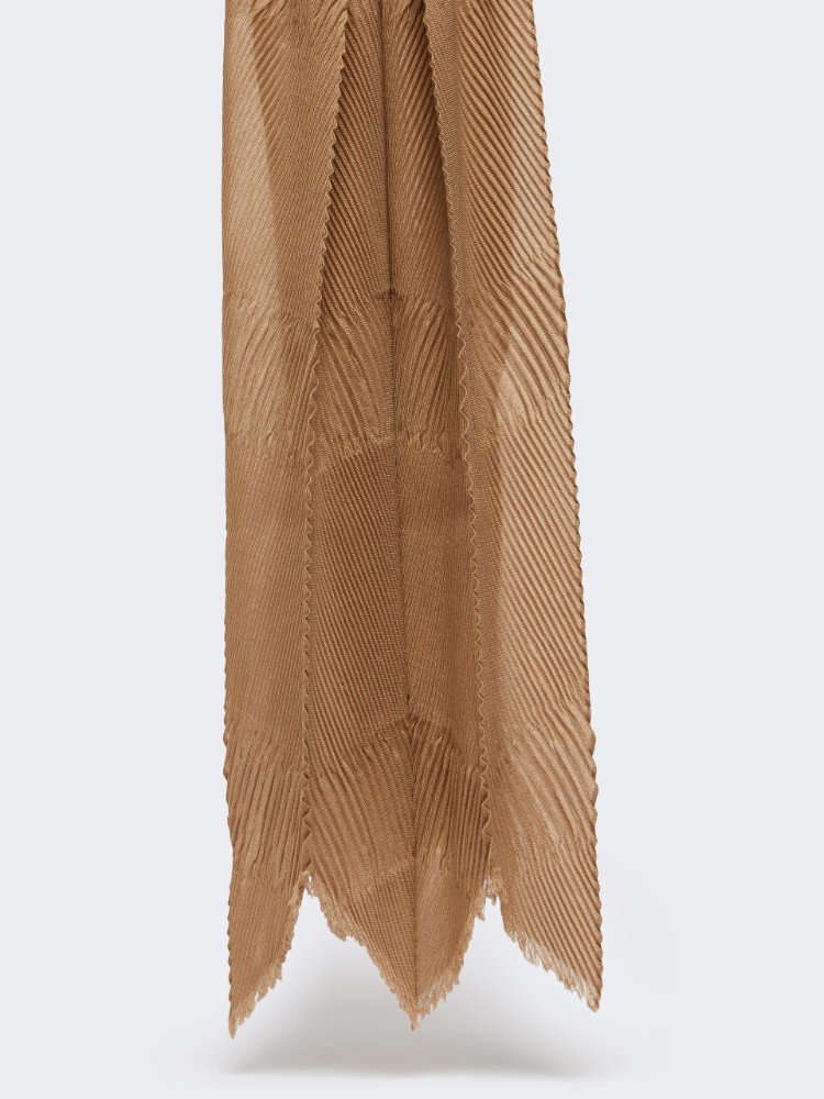 Pleated cashmere stole - COLONIAL - Max Mara