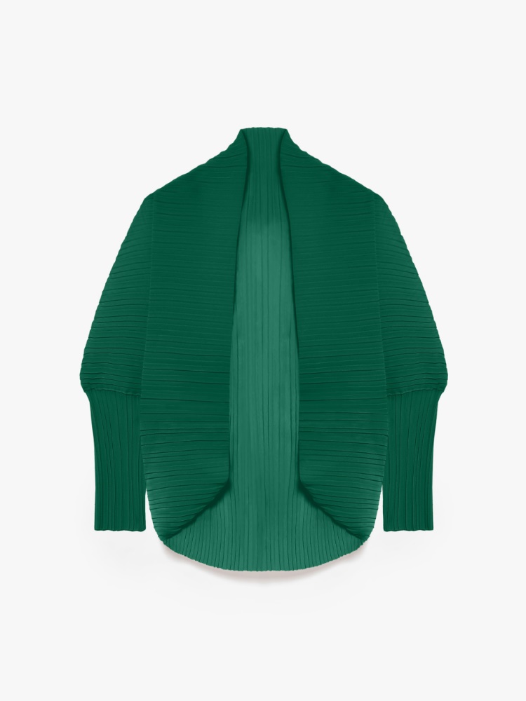 スカーフ MAX MARA STUDIO Woman Neck scarf Green 2516541022600 001 Scarves and foulards Green Woman | Max Mara