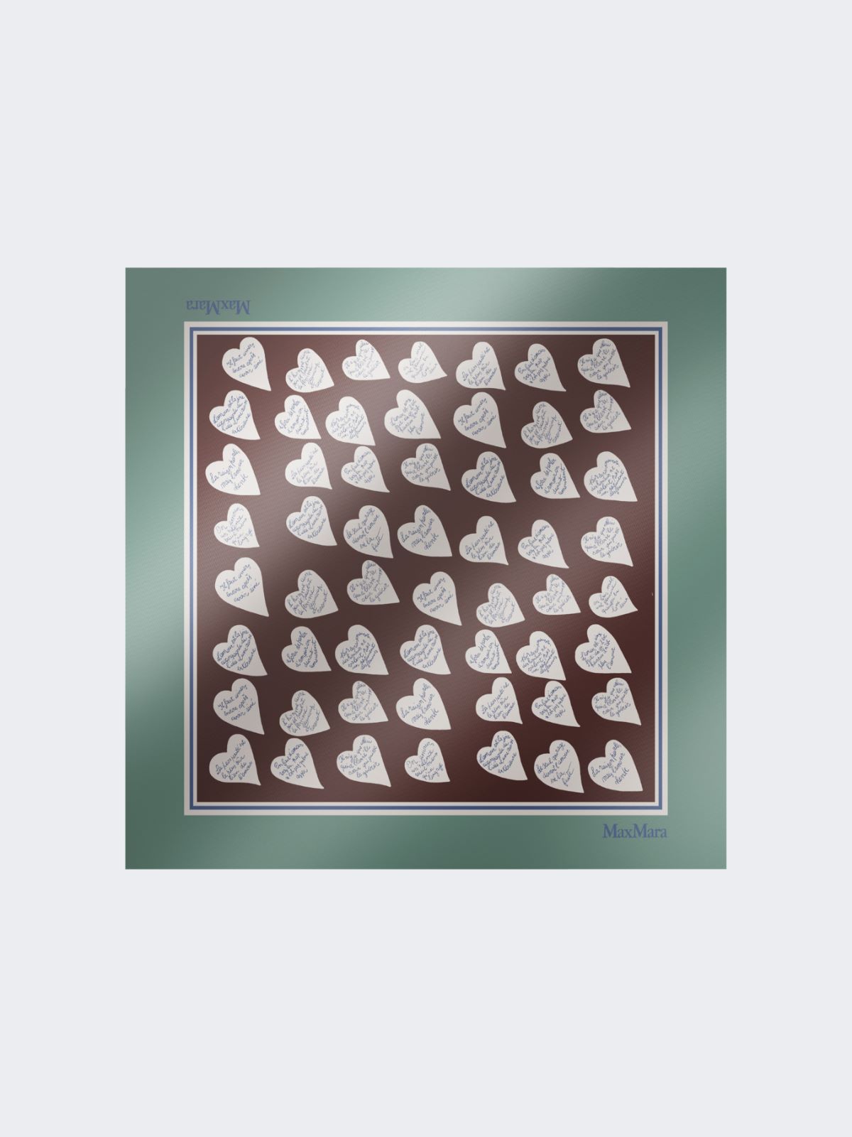 Printed silk twill foulard - LIGHT BLUE - Max Mara - 9