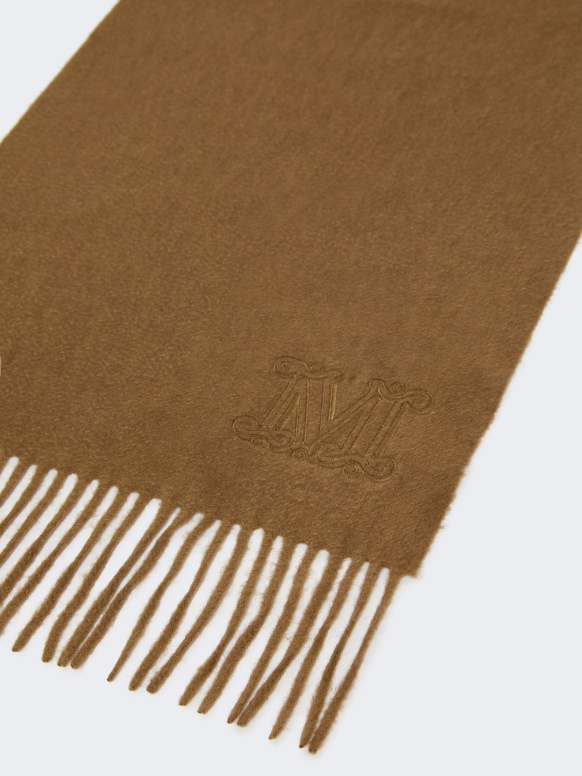 Monogram-embroidered cashmere stole - COLONIAL - Max Mara - 2
