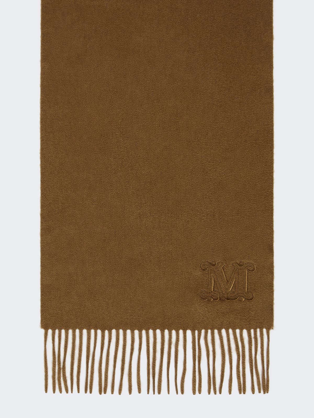 Monogram-embroidered cashmere stole - COLONIAL - Max Mara - 6