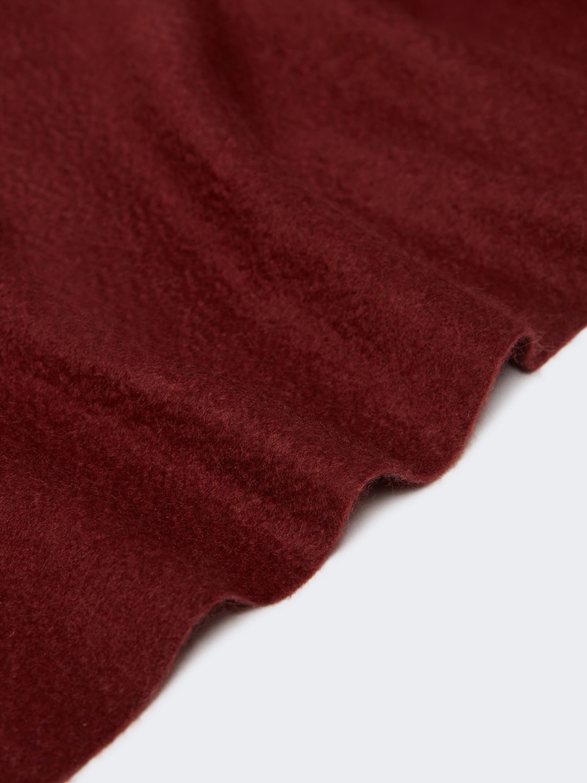 Cashmere logo stole - BORDEAUX - Max Mara - 3