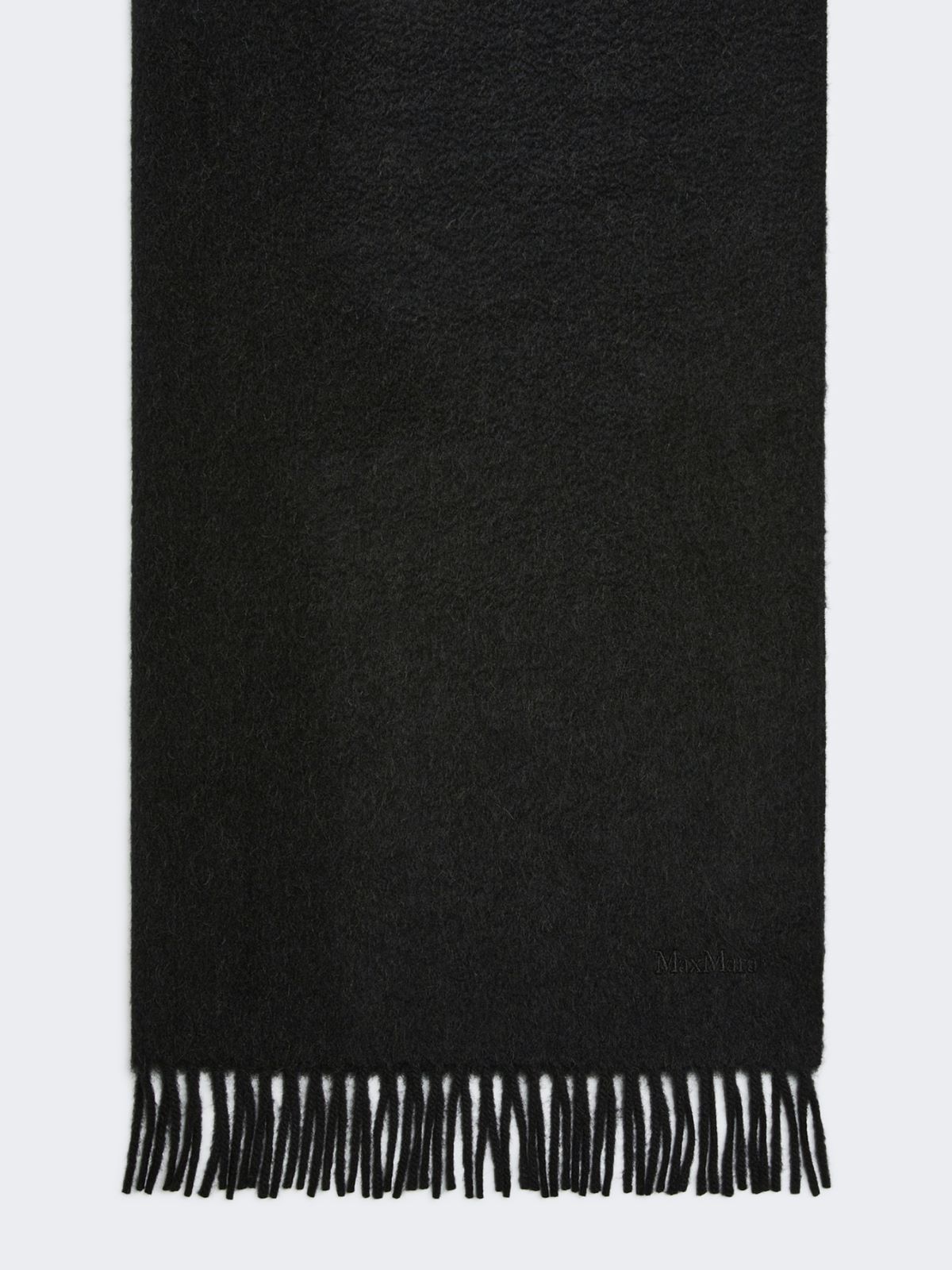 Camel logo stole - BLACK - Max Mara - 9