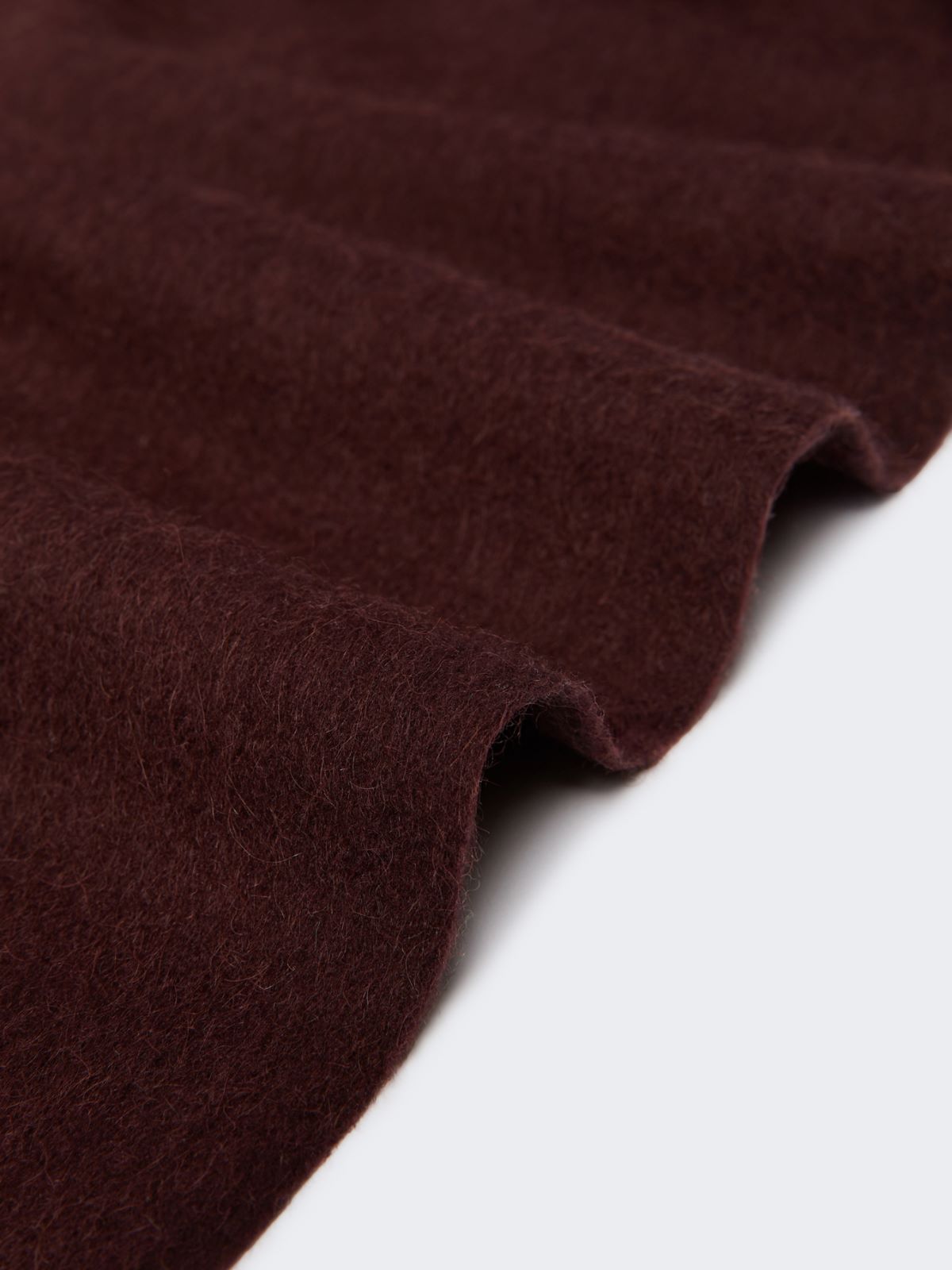 Camel logo stole - RED PURPLE - Max Mara - 3