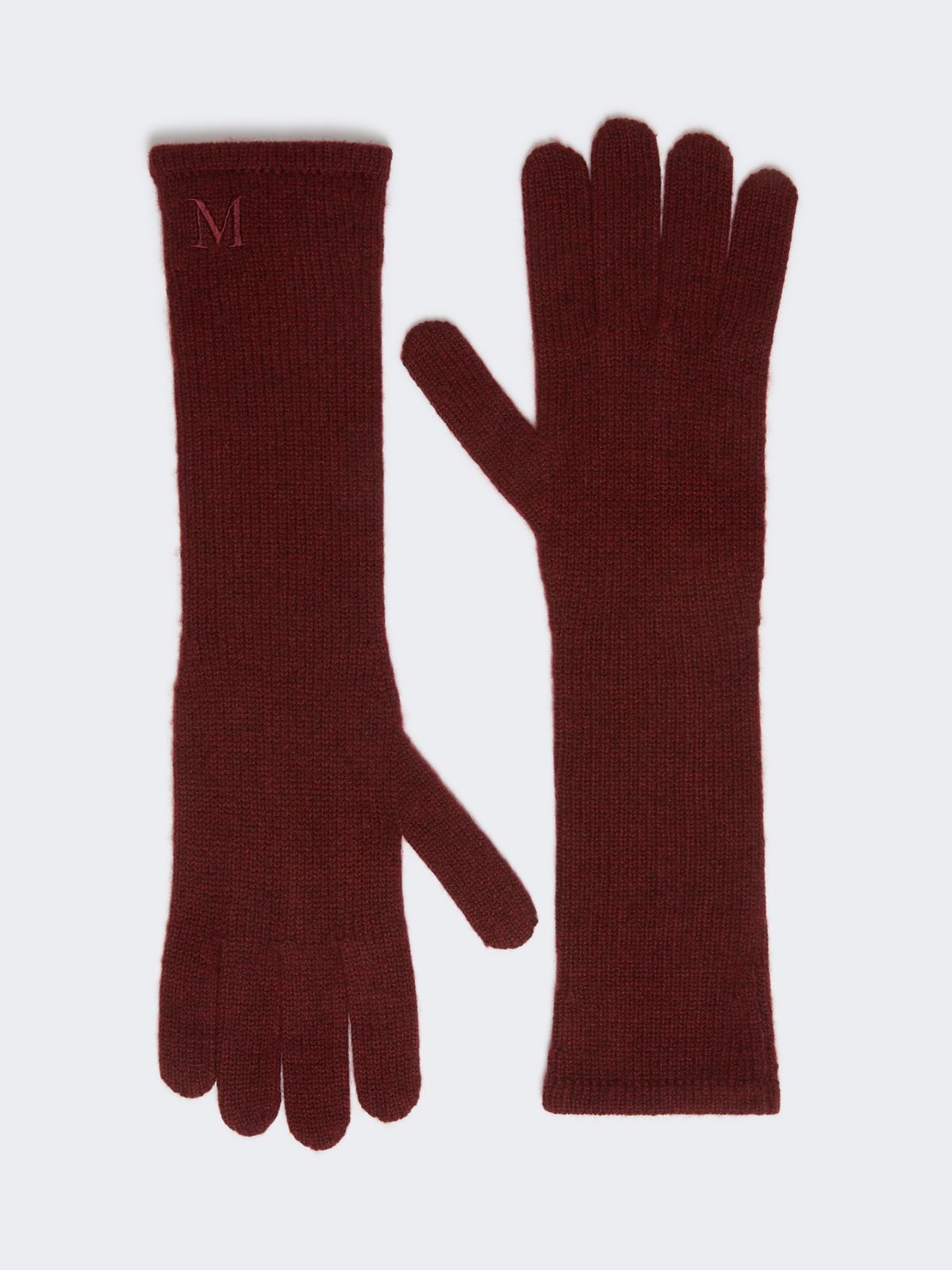 Cashmere gloves - RASPBERRY - Max Mara - 8