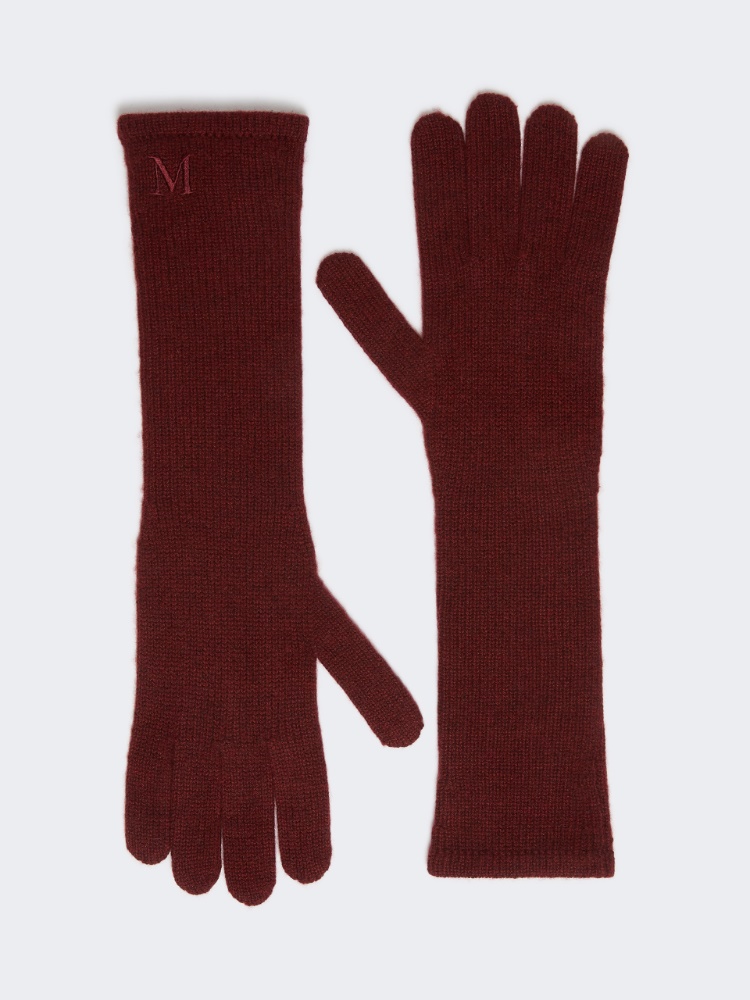 Cashmere gloves - RASPBERRY - Max Mara