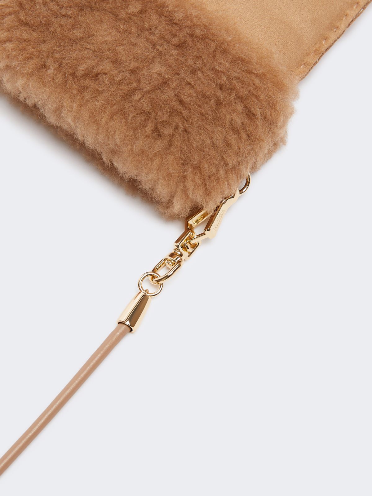 Soft-textured mittens - CAMEL - Max Mara - 3